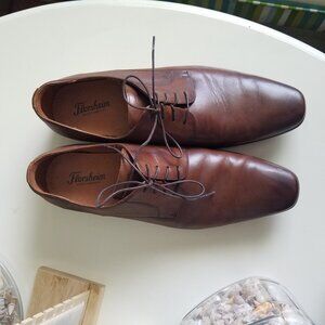FLORSCHEIM Dress Shoes Brown Leather Lace Up  Size 13D